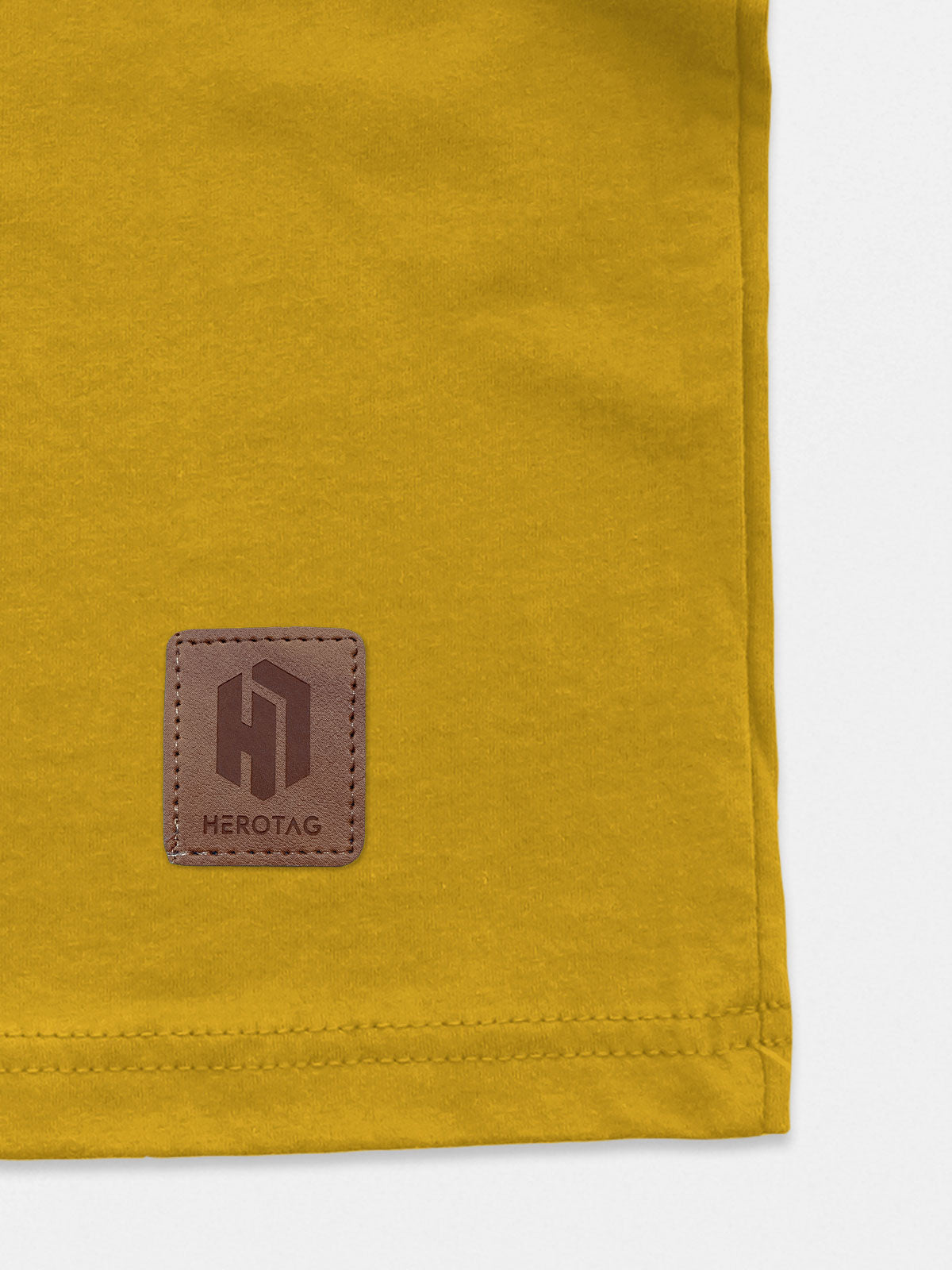 Mustard Round Neck T-Shirt