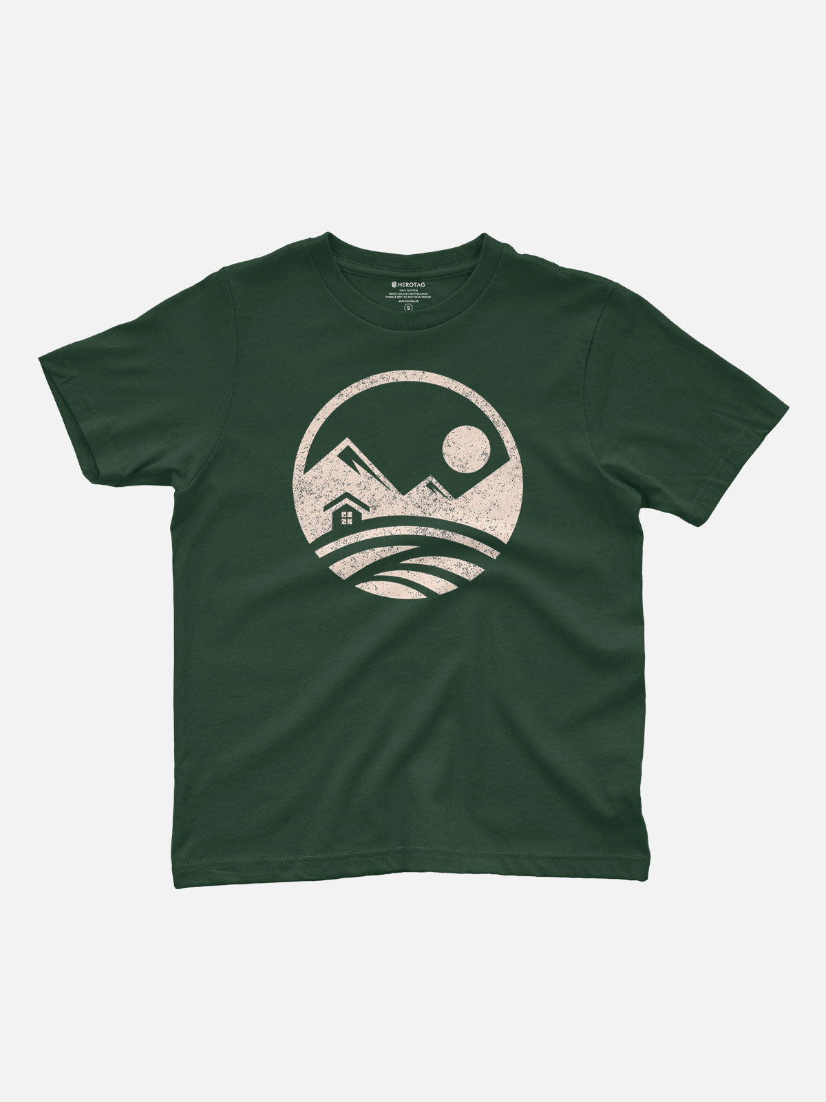 Rustic Mountain Kids T-Shirt