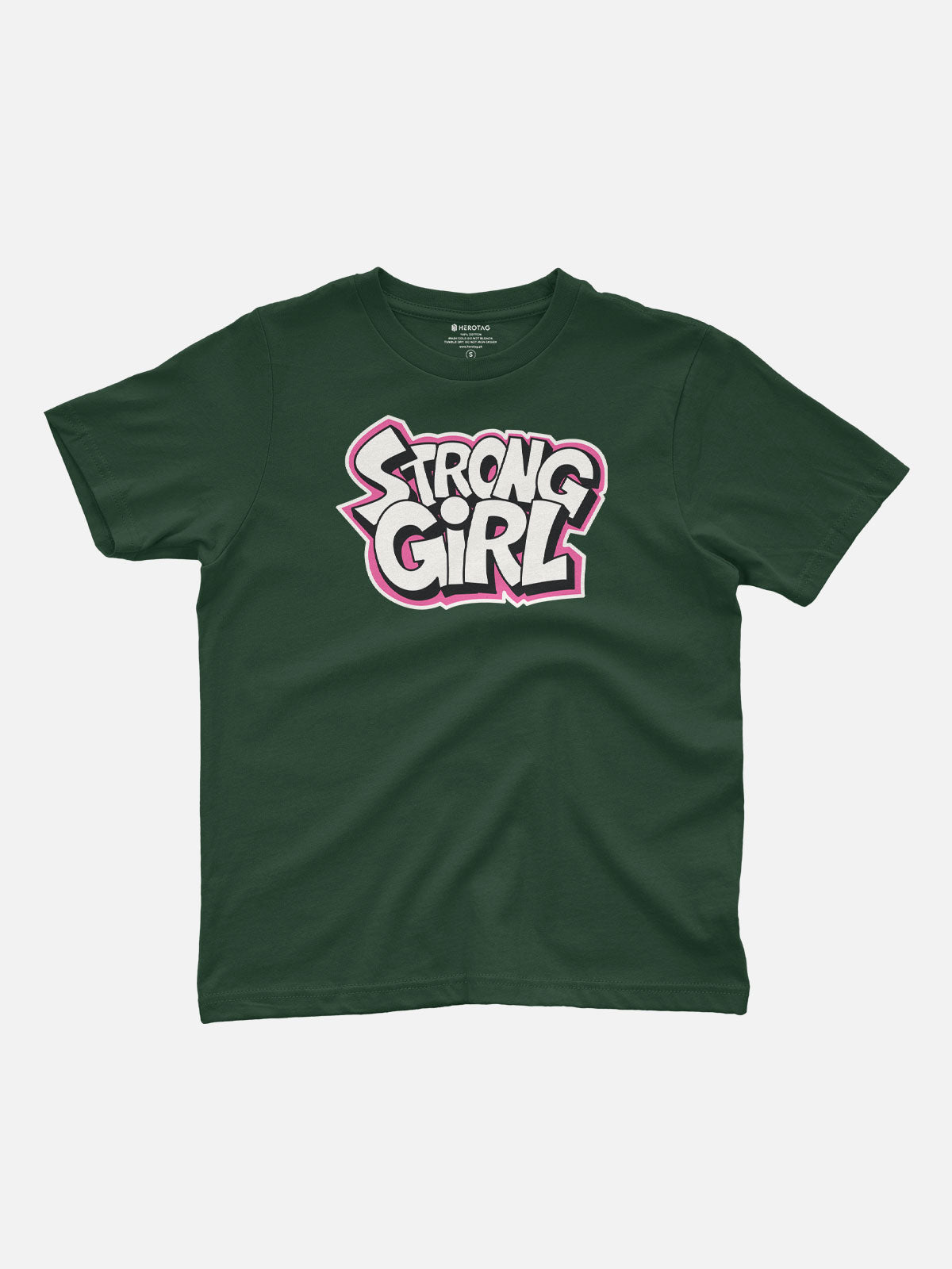 Strong Girl Empowering Kids T-Shirt