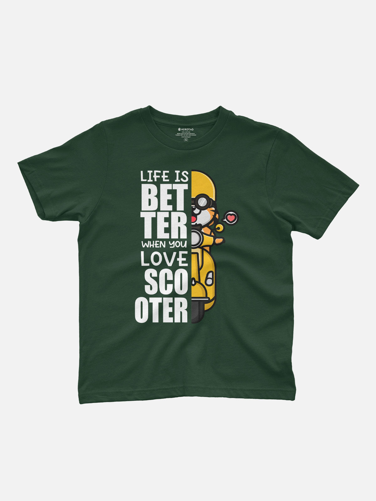 Life with Scooter Kids T-Shirt