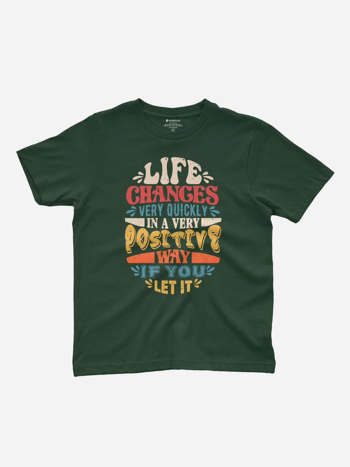 Life Changes Very Quickly Kids T-Shirt