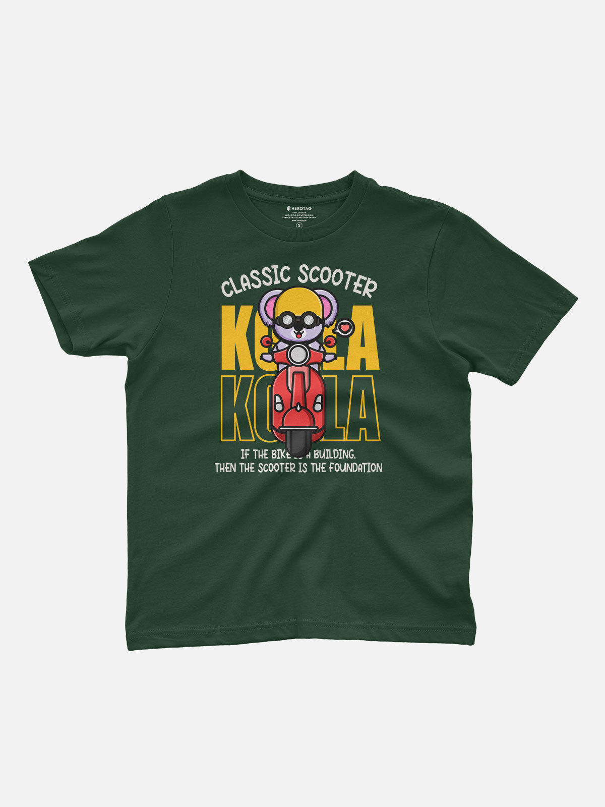 Classic Scooter Koala Kids T-Shirt