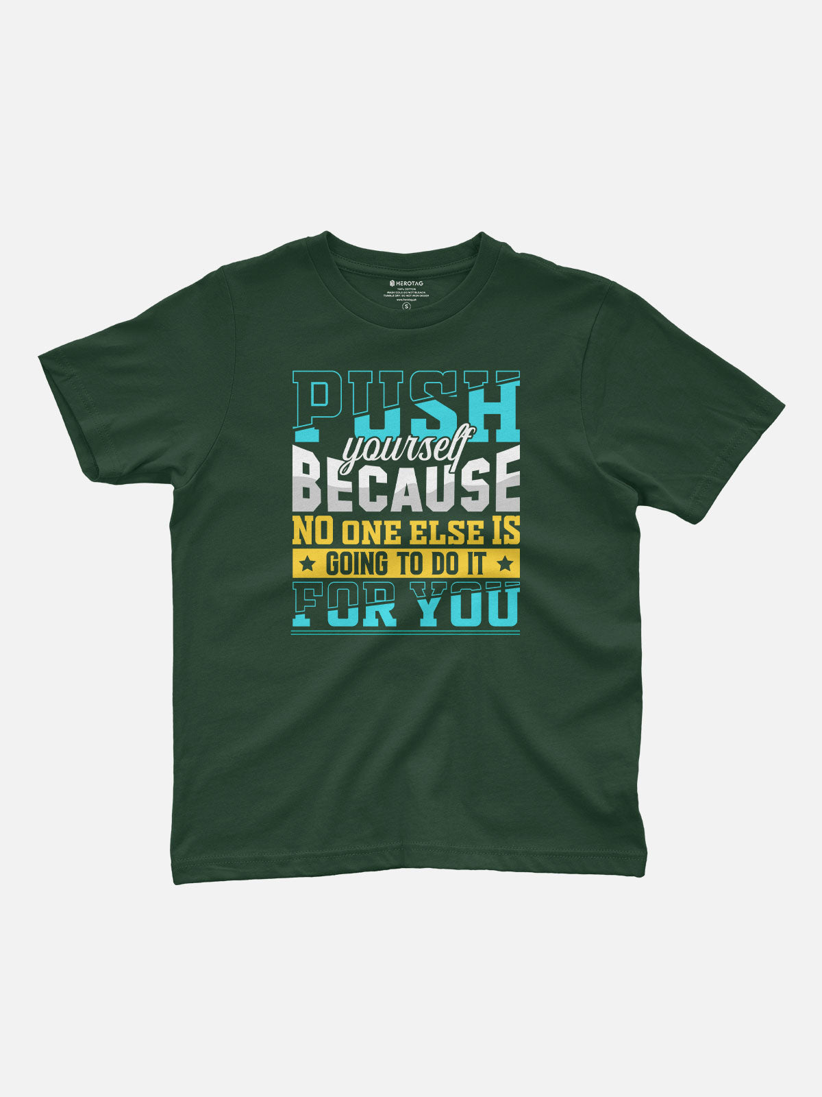 Push Yourself Kids T-Shirt