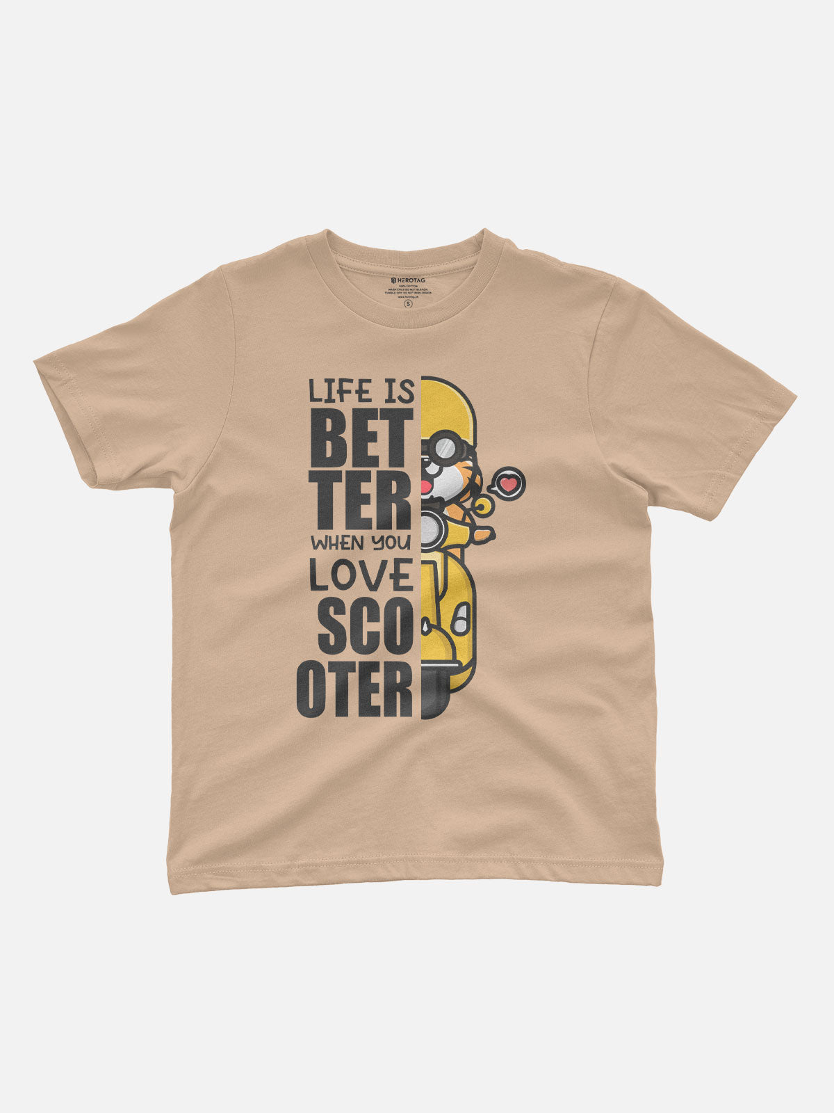 Life with Scooter Kids T-Shirt