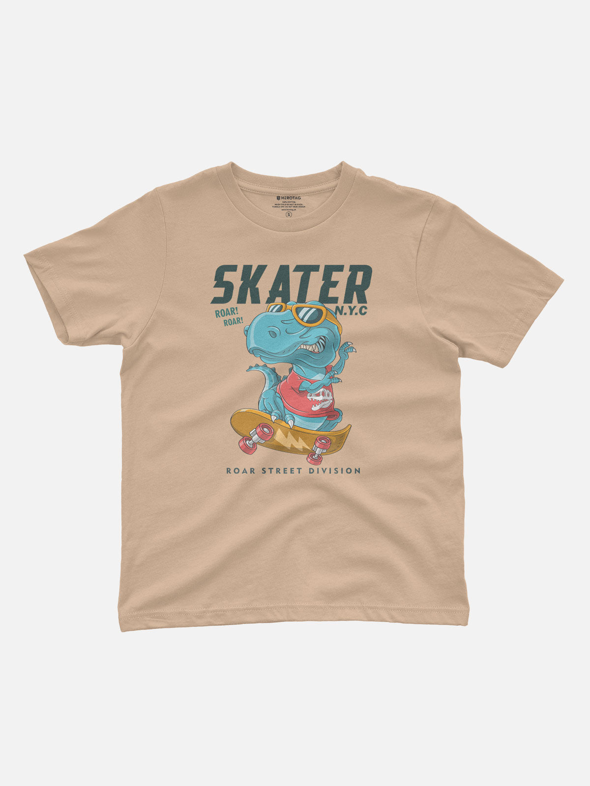 Skater Dinosaur NYC Kids T-Shirt