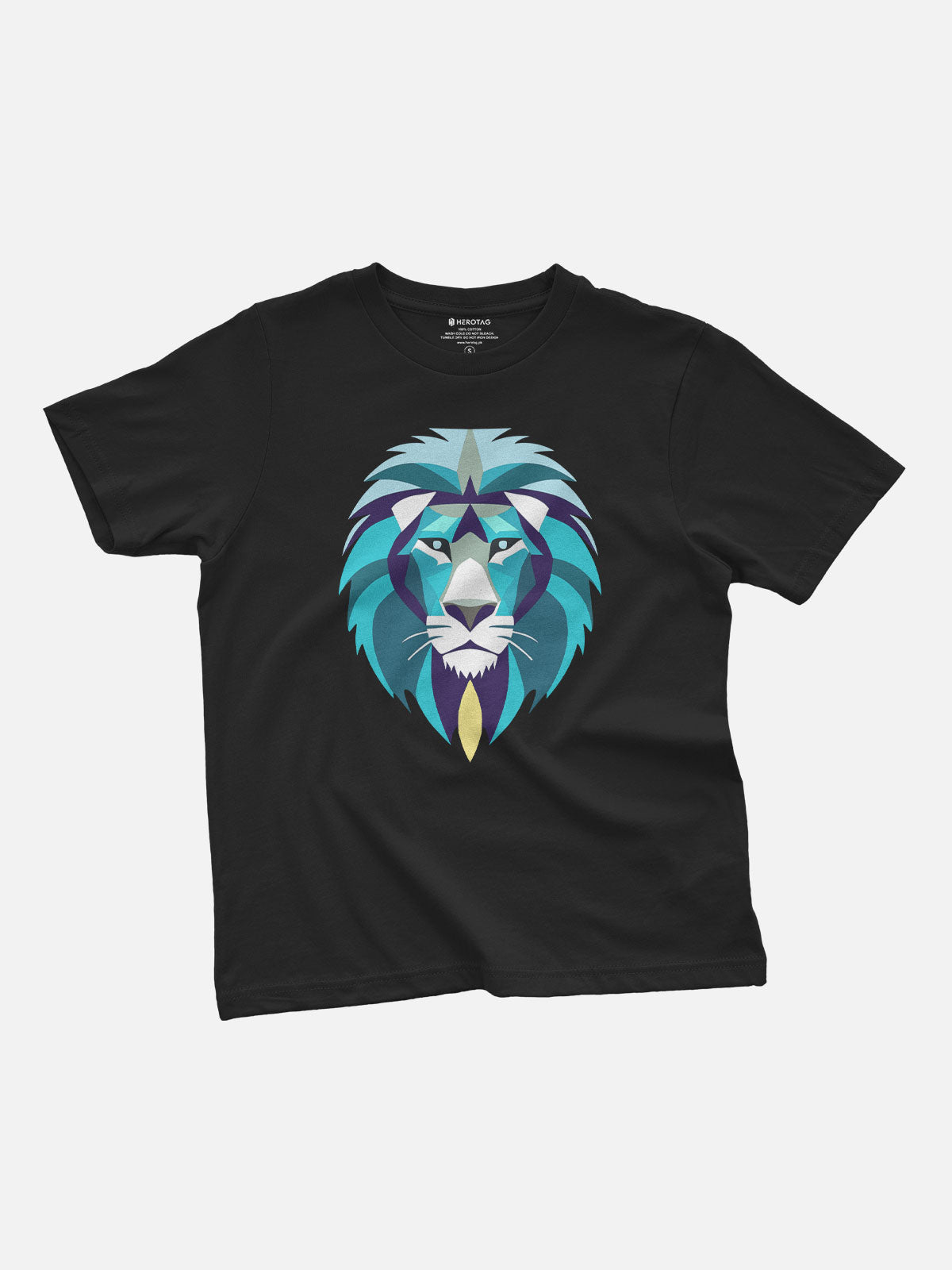 Geometric Lion Kids T-Shirt