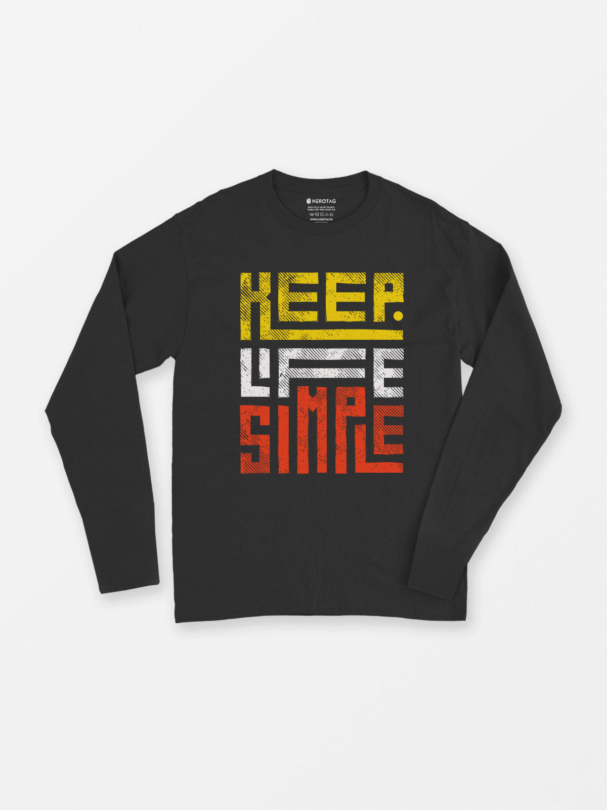 Keep Life Simple Long Sleeve T-Shirt