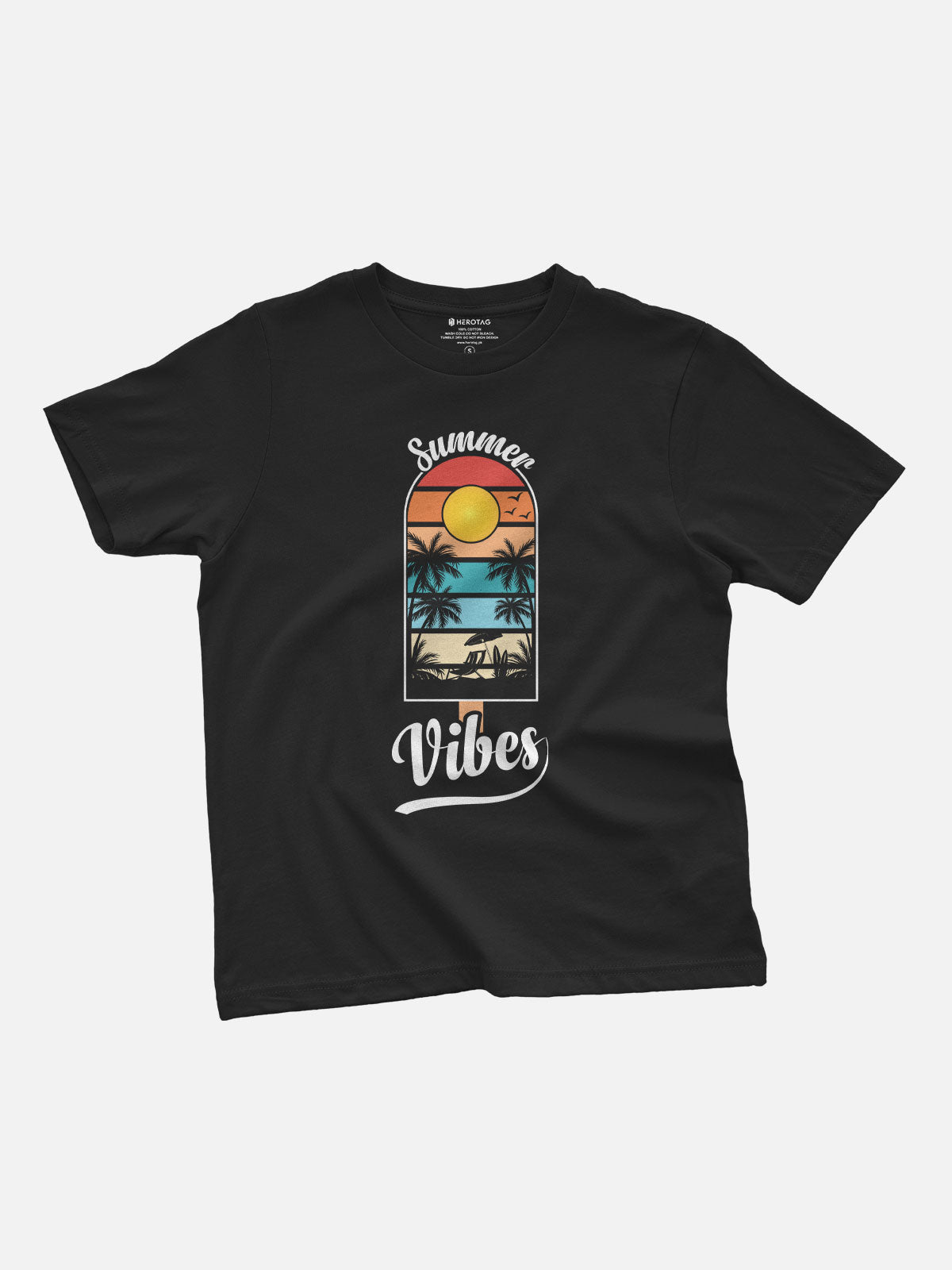 Summer Vibes Popsicle Kids T-Shirt
