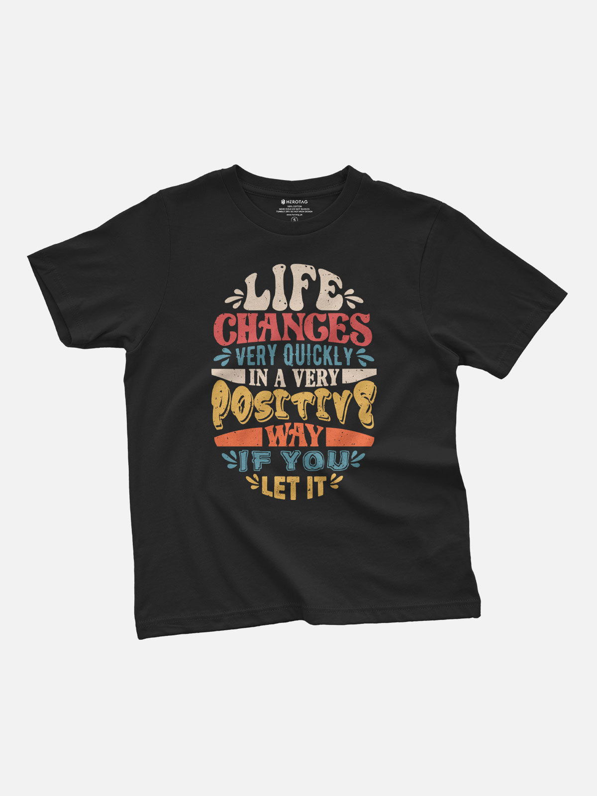 Life Changes Very Quickly Kids T-Shirt