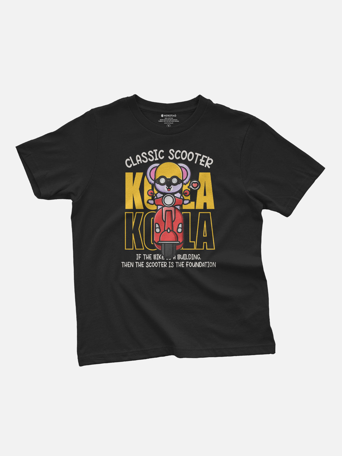 Classic Scooter Koala Kids T-Shirt