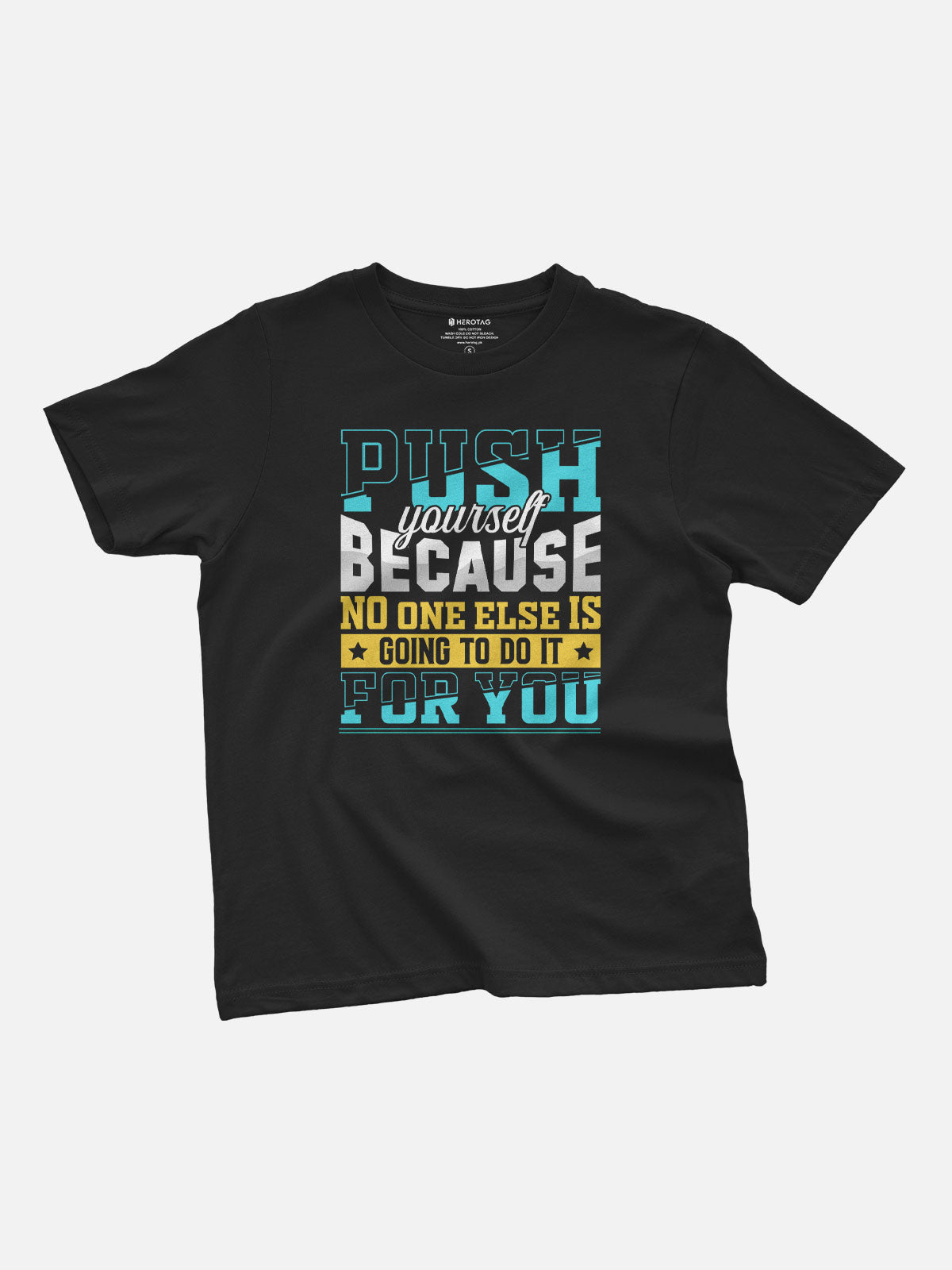 Push Yourself Kids T-Shirt