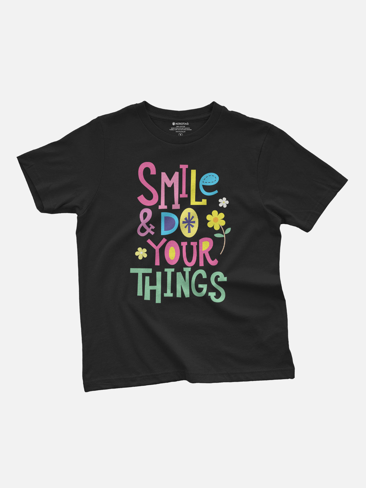 Smile & Positive Kids T-Shirt