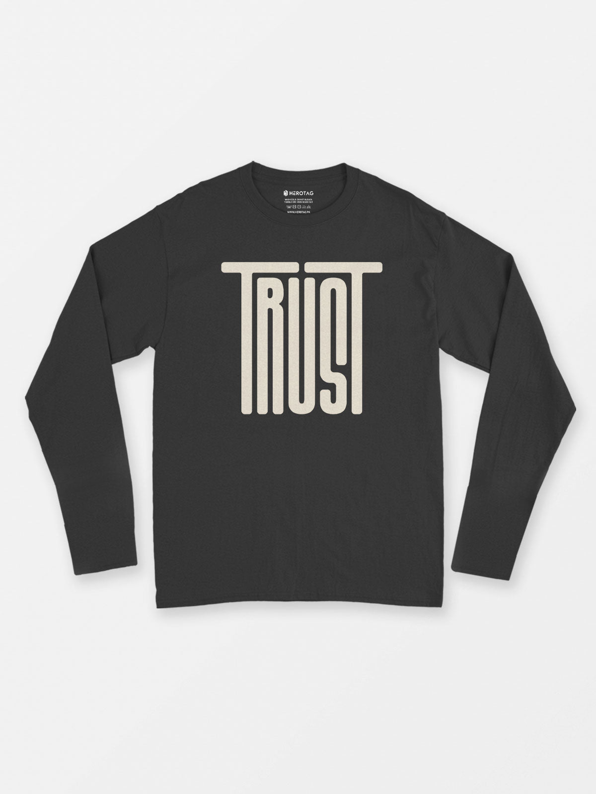 Trust Geometric Long Sleeve T-Shirt