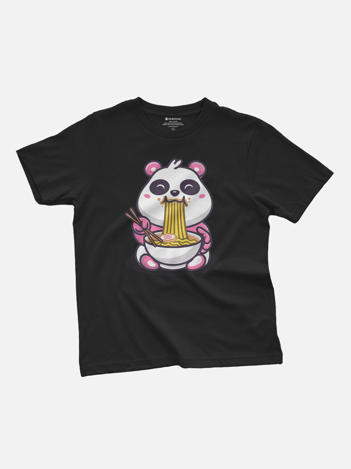 Panda Noodle Lover Kids T-Shirt