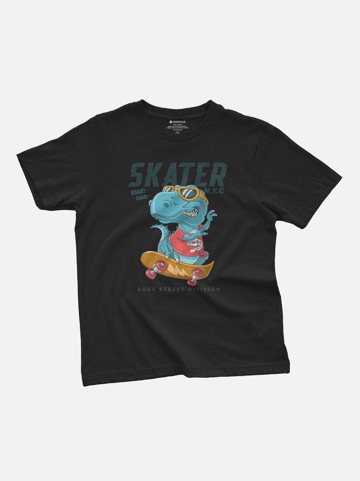 Skater Dinosaur NYC Kids T-Shirt