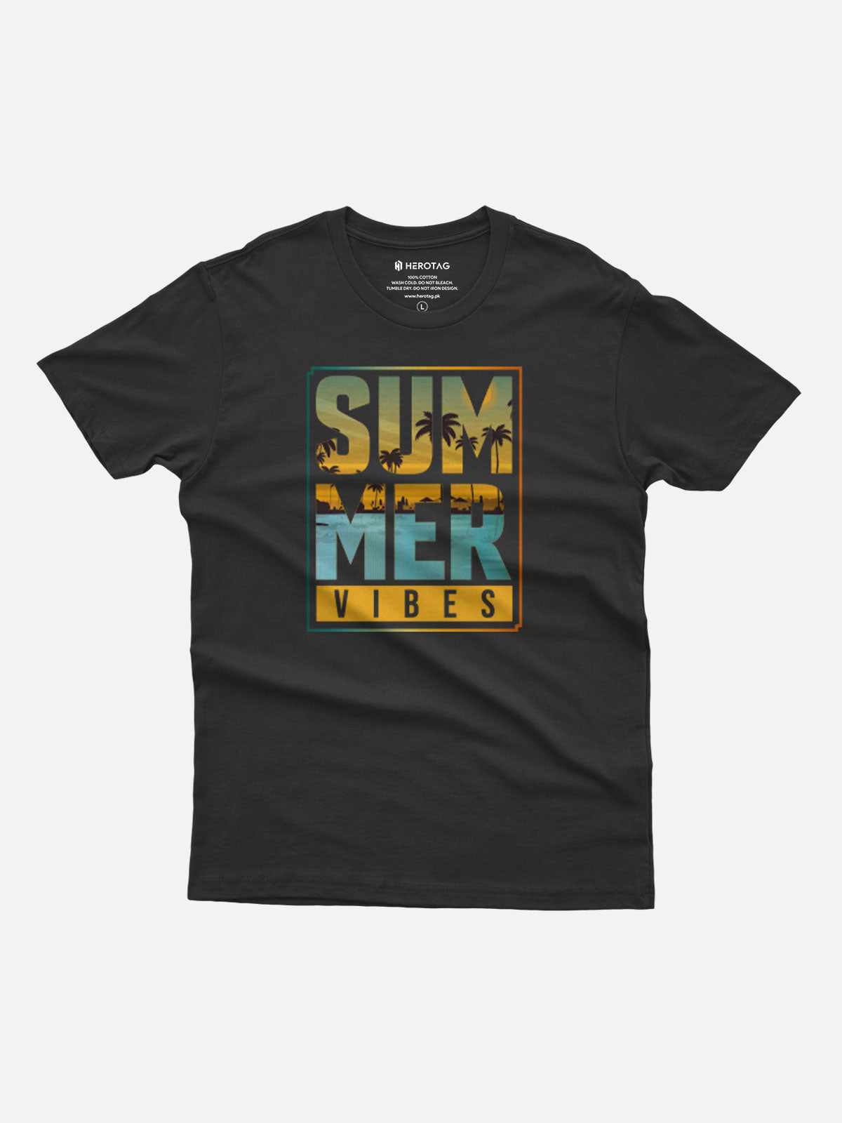 Summer Vibes Palm Tree T-Shirt