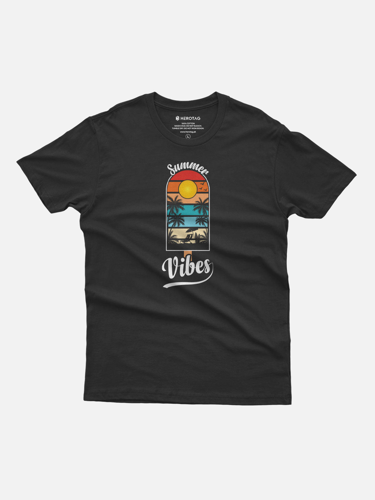 Summer Vibes Beach Sunset T-Shirt