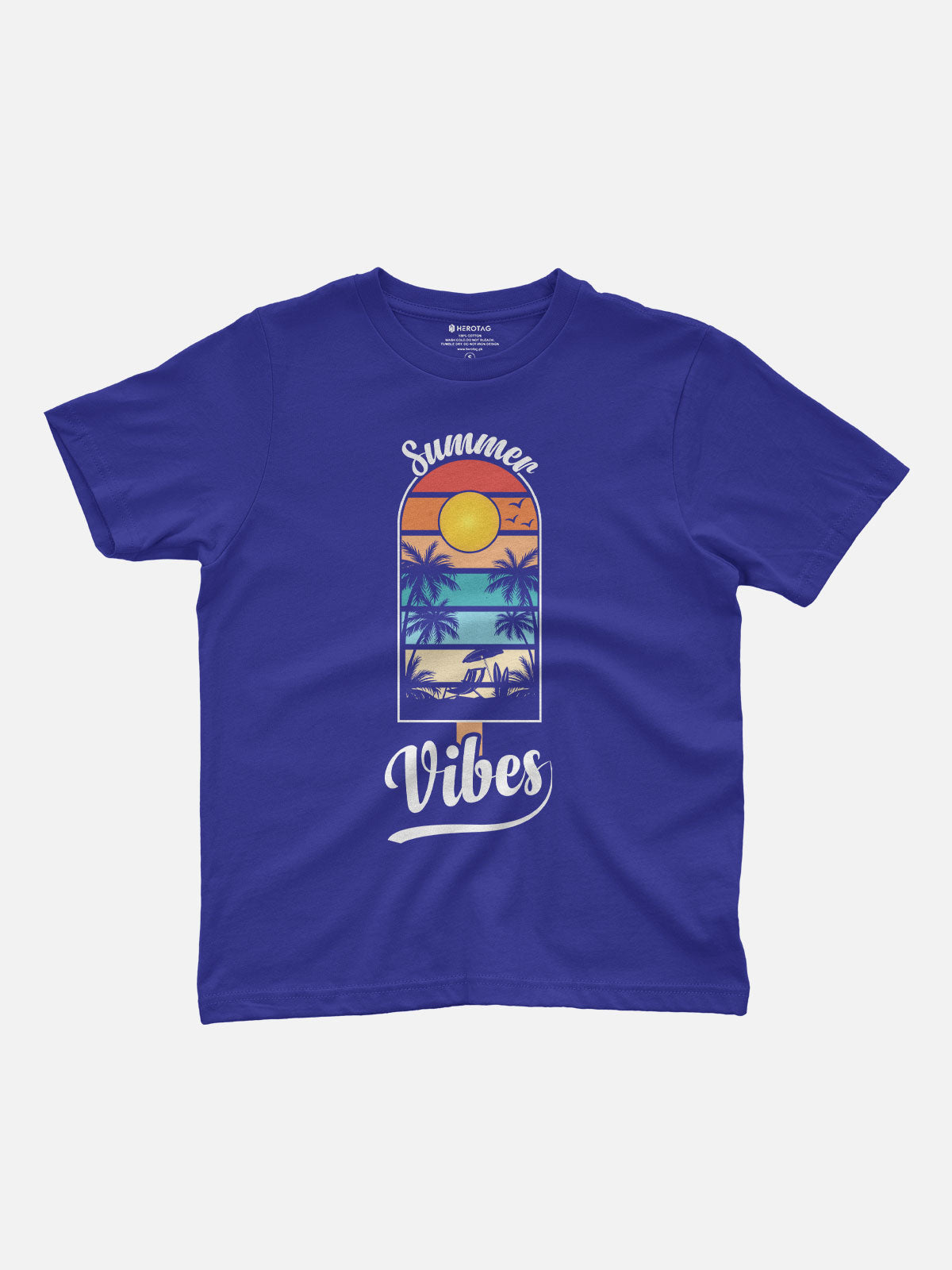 Summer Vibes Popsicle Kids T-Shirt