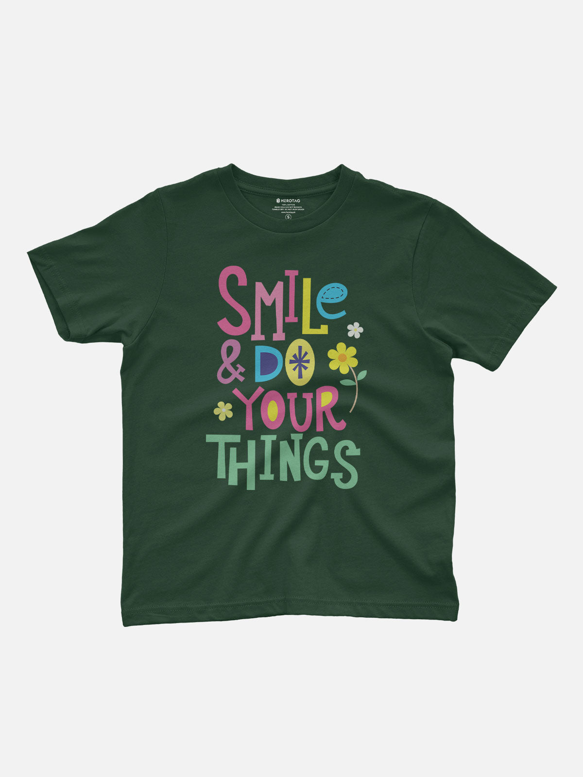 Smile & Positive Kids T-Shirt