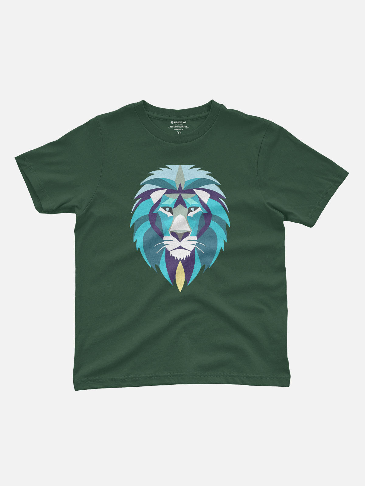 Geometric Lion Kids T-Shirt