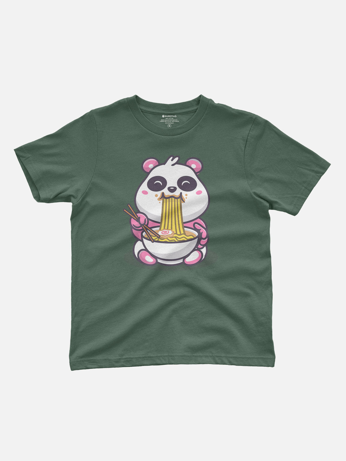 Panda Noodle Lover Kids T-Shirt