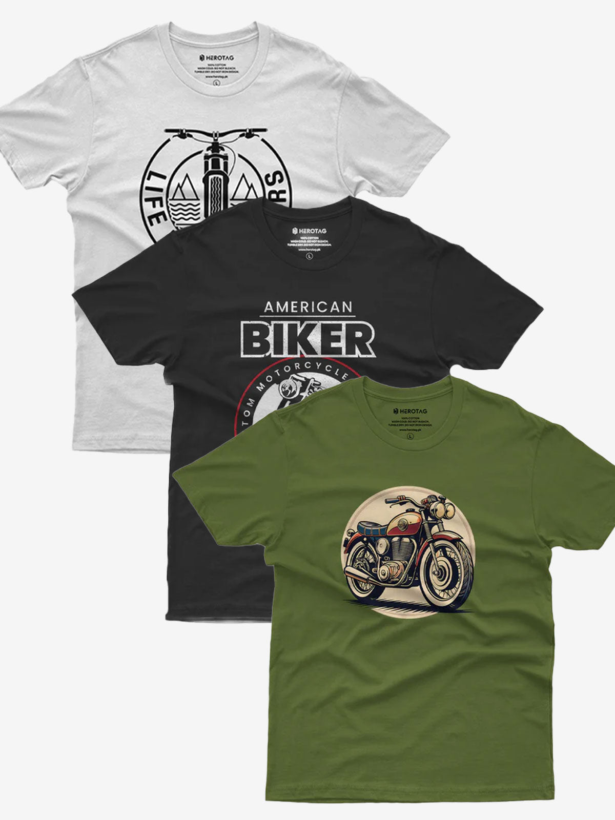 Pack of 3 T-Shirts - Bundle 71