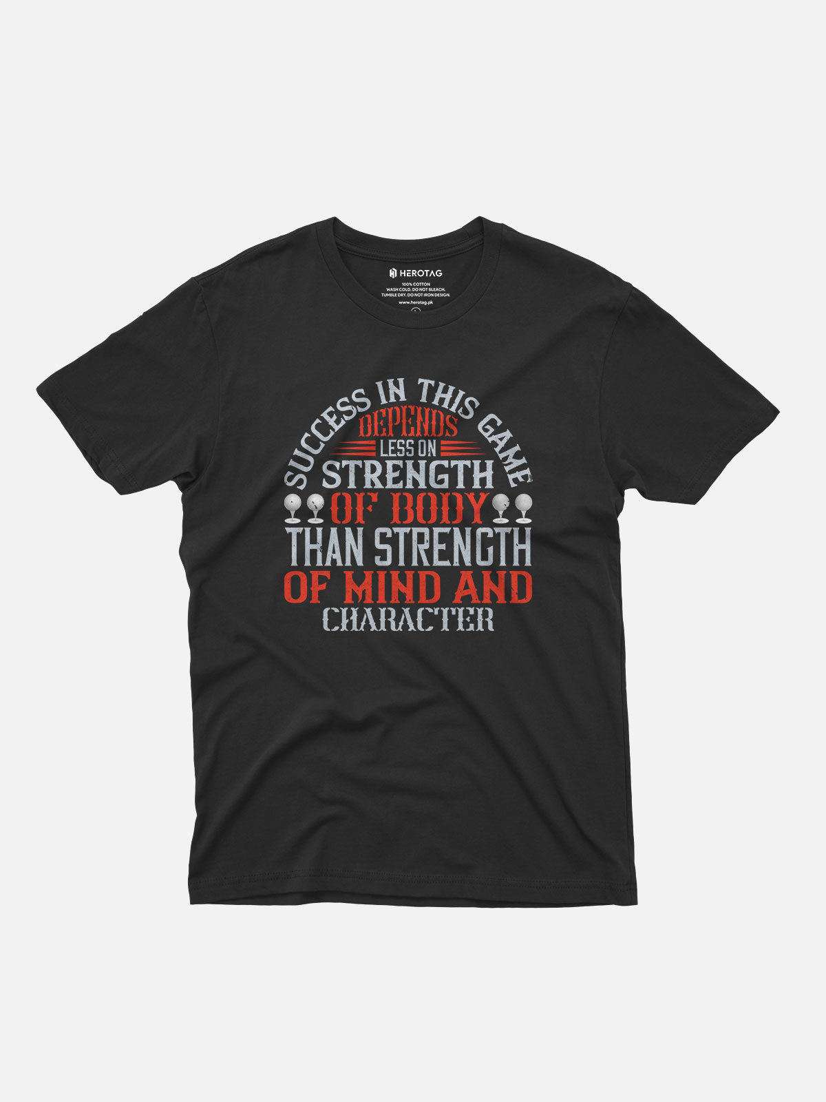 Success Depends on Mind and Character T-Shirt
