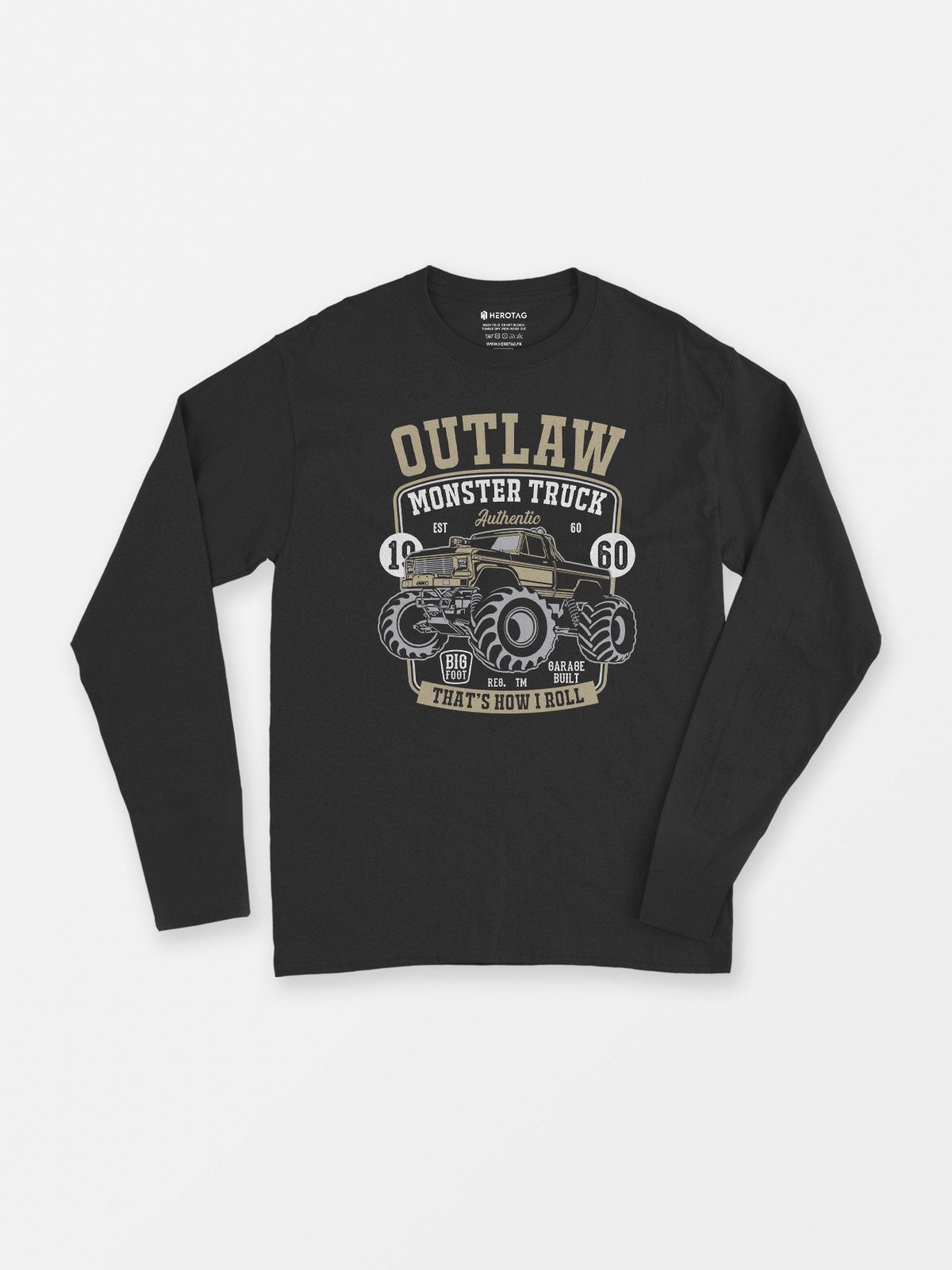 Outlaw Monster Truck - Long Sleeve T-Shirt