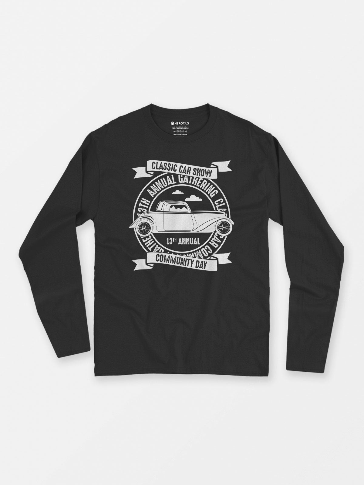Classic Car Show 13th Annual Gathering - Long Sleeve T-Shirt