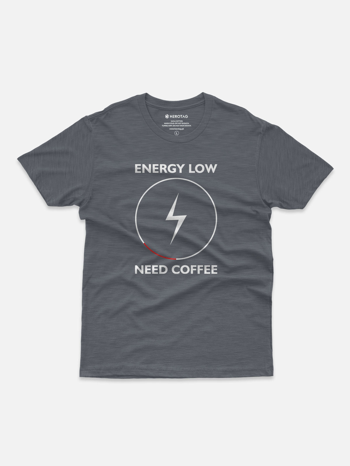 Energy Low Need Coffee T-Shirt
