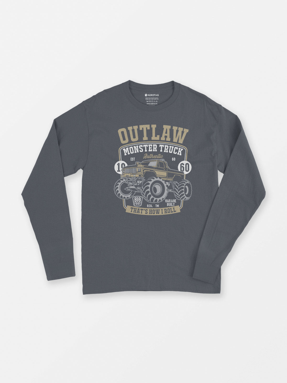 Outlaw Monster Truck - Long Sleeve T-Shirt