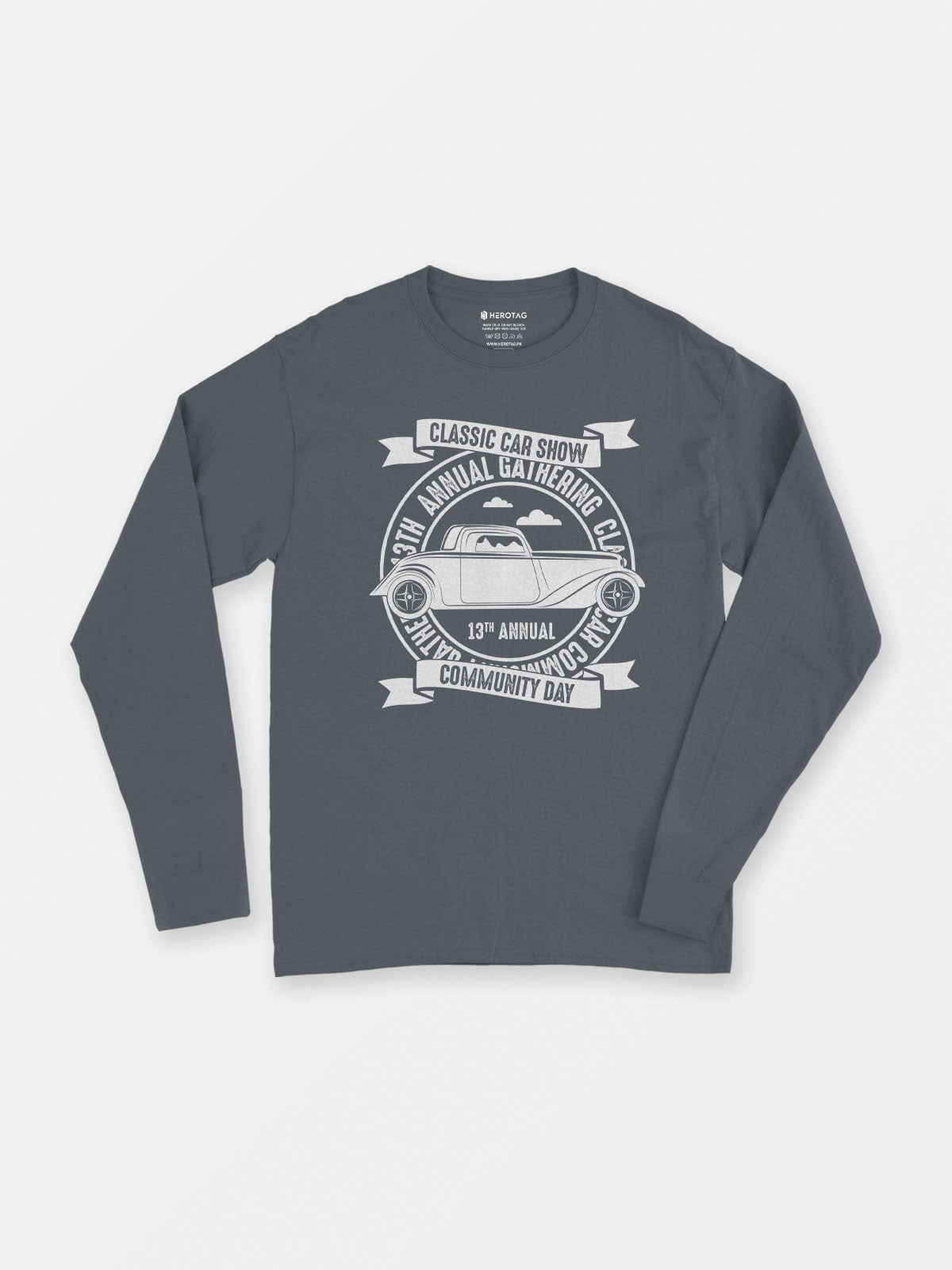 Classic Car Show 13th Annual Gathering - Long Sleeve T-Shirt