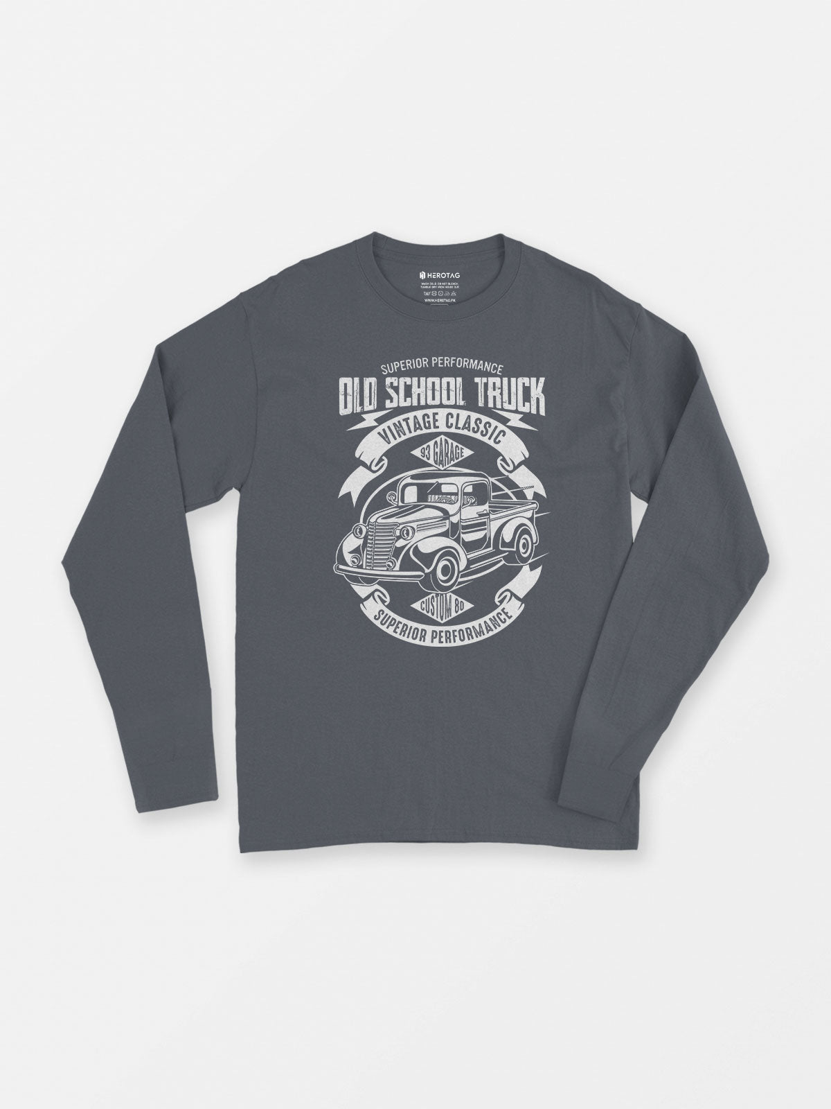 Vintage Classic Old School Truck - Long Sleeve T-Shirt