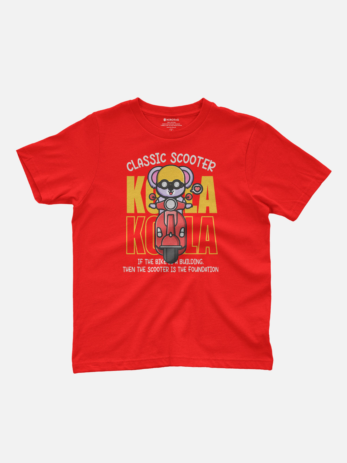 Classic Scooter Koala Kids T-Shirt