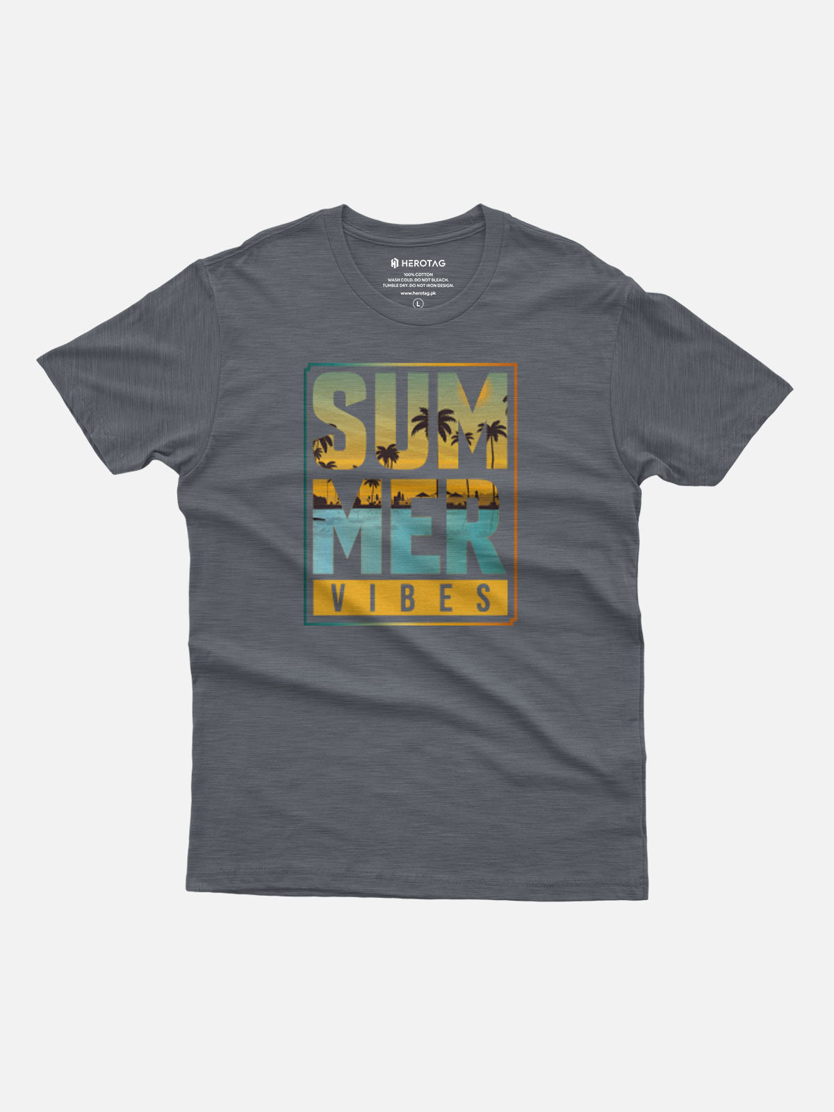 Summer Vibes Palm Tree T-Shirt