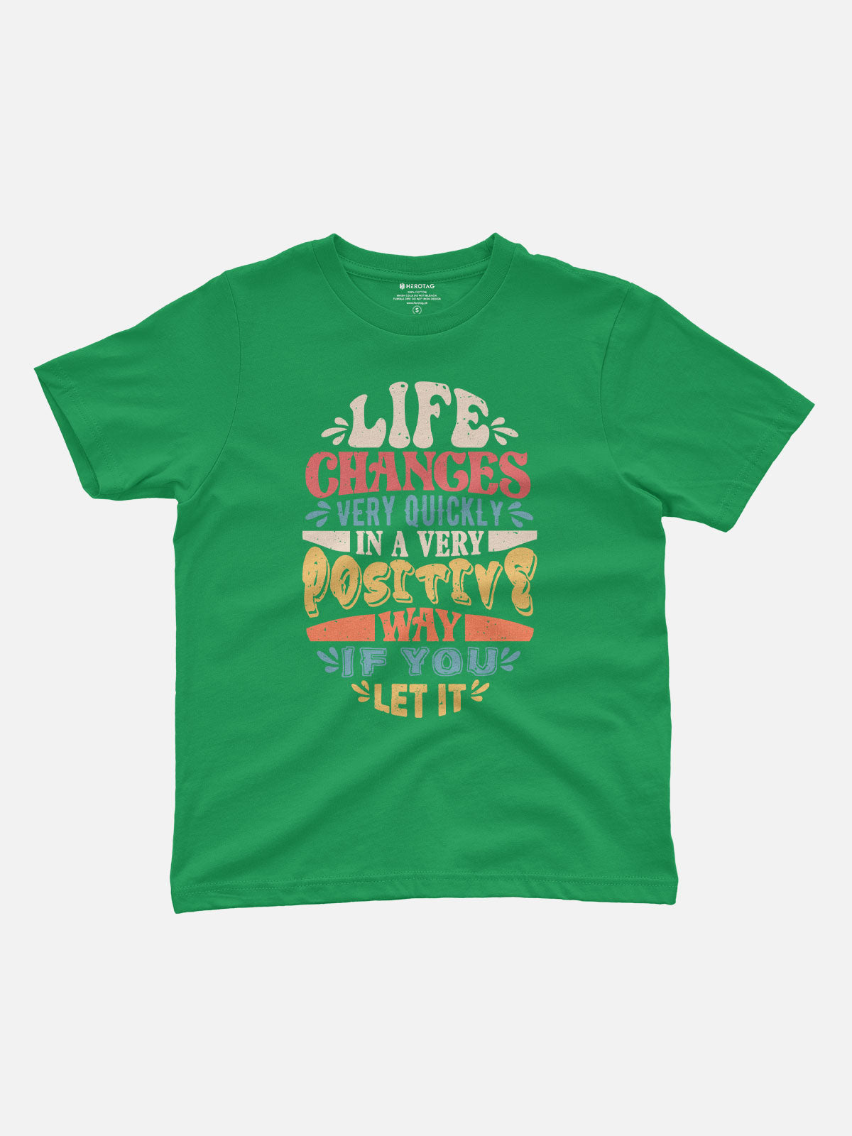 Life Changes Very Quickly Kids T-Shirt