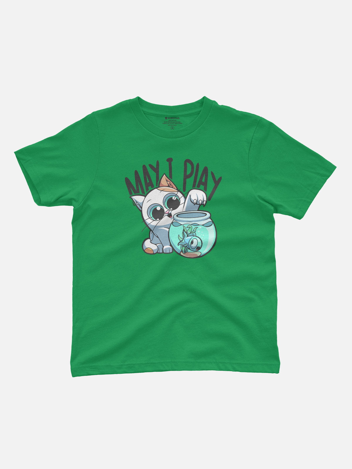 May I Play Cute Cat Kids T-Shirt