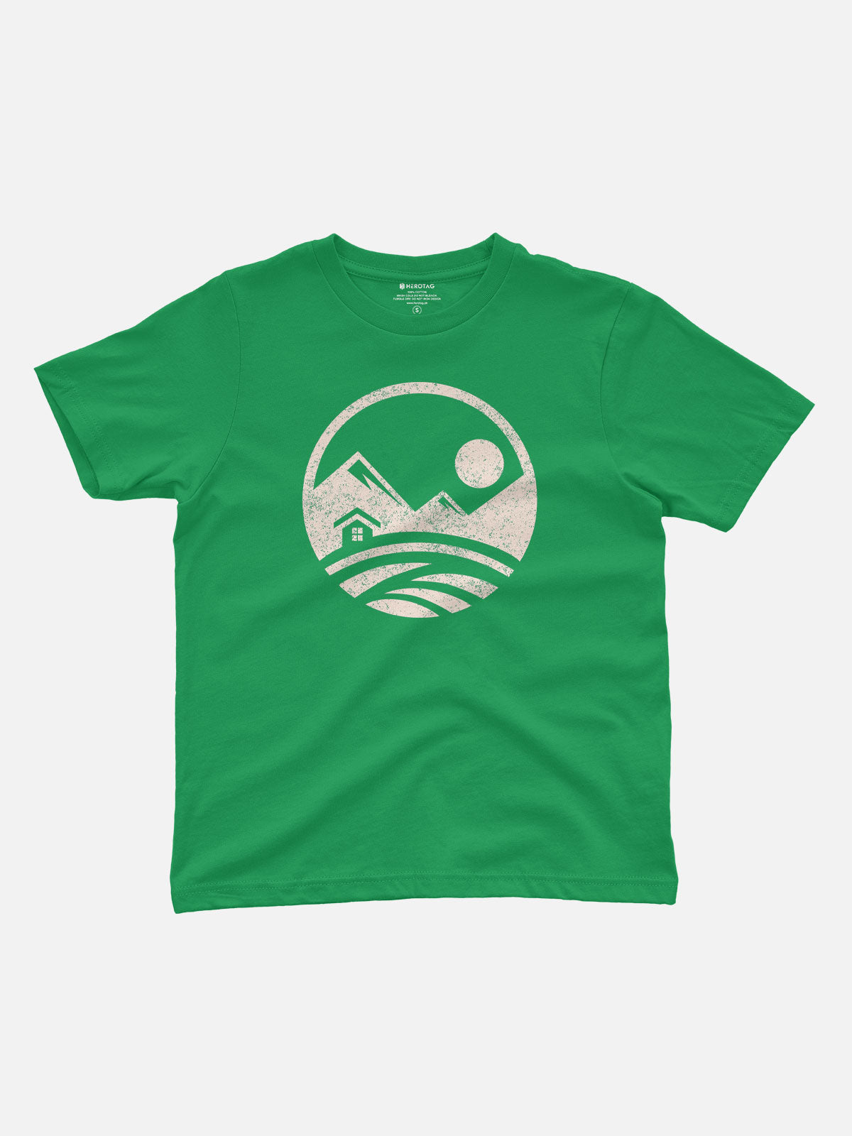 Rustic Mountain Kids T-Shirt