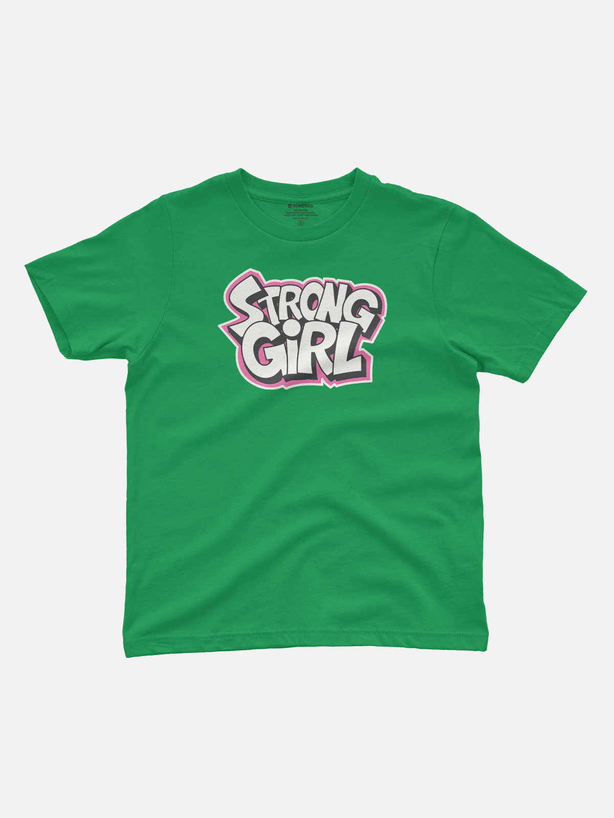Strong Girl Empowering Kids T-Shirt
