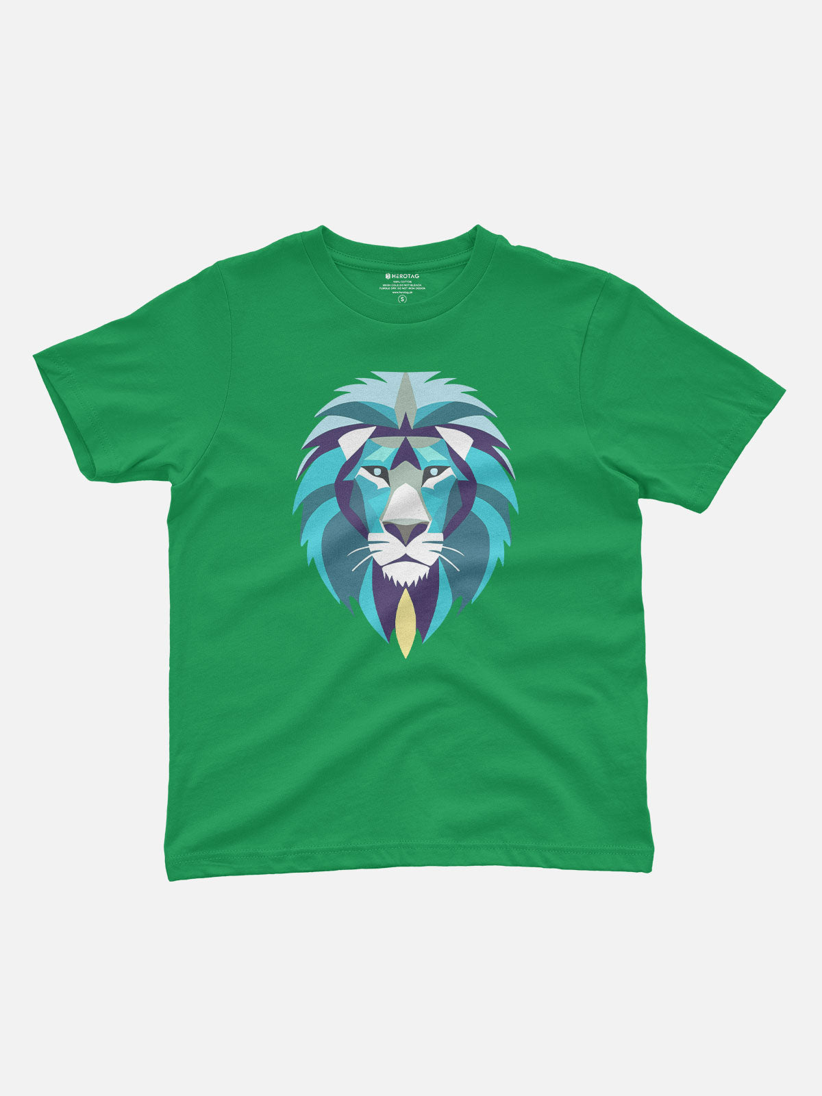 Geometric Lion Kids T-Shirt