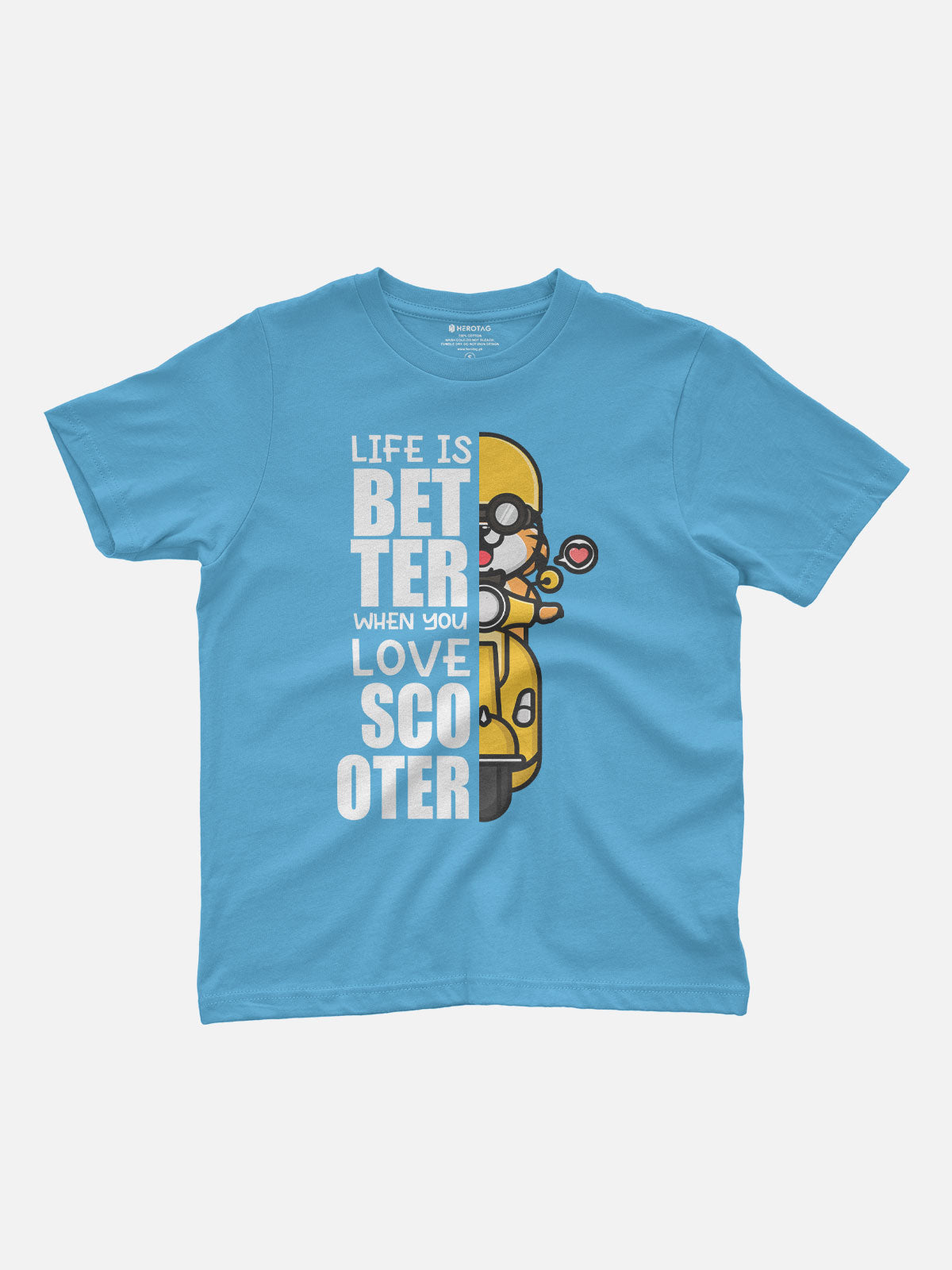 Life with Scooter Kids T-Shirt