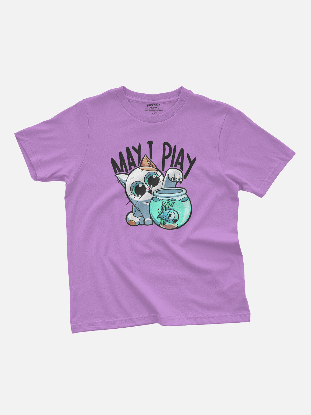 May I Play Cute Cat Kids T-Shirt