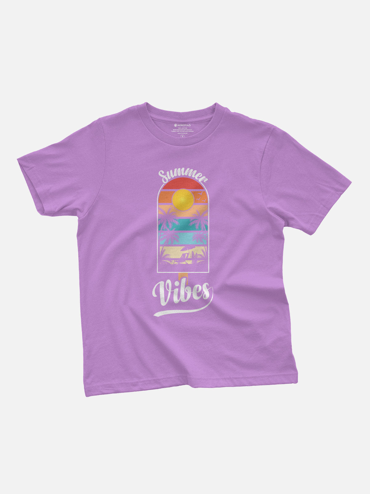 Summer Vibes Popsicle Kids T-Shirt