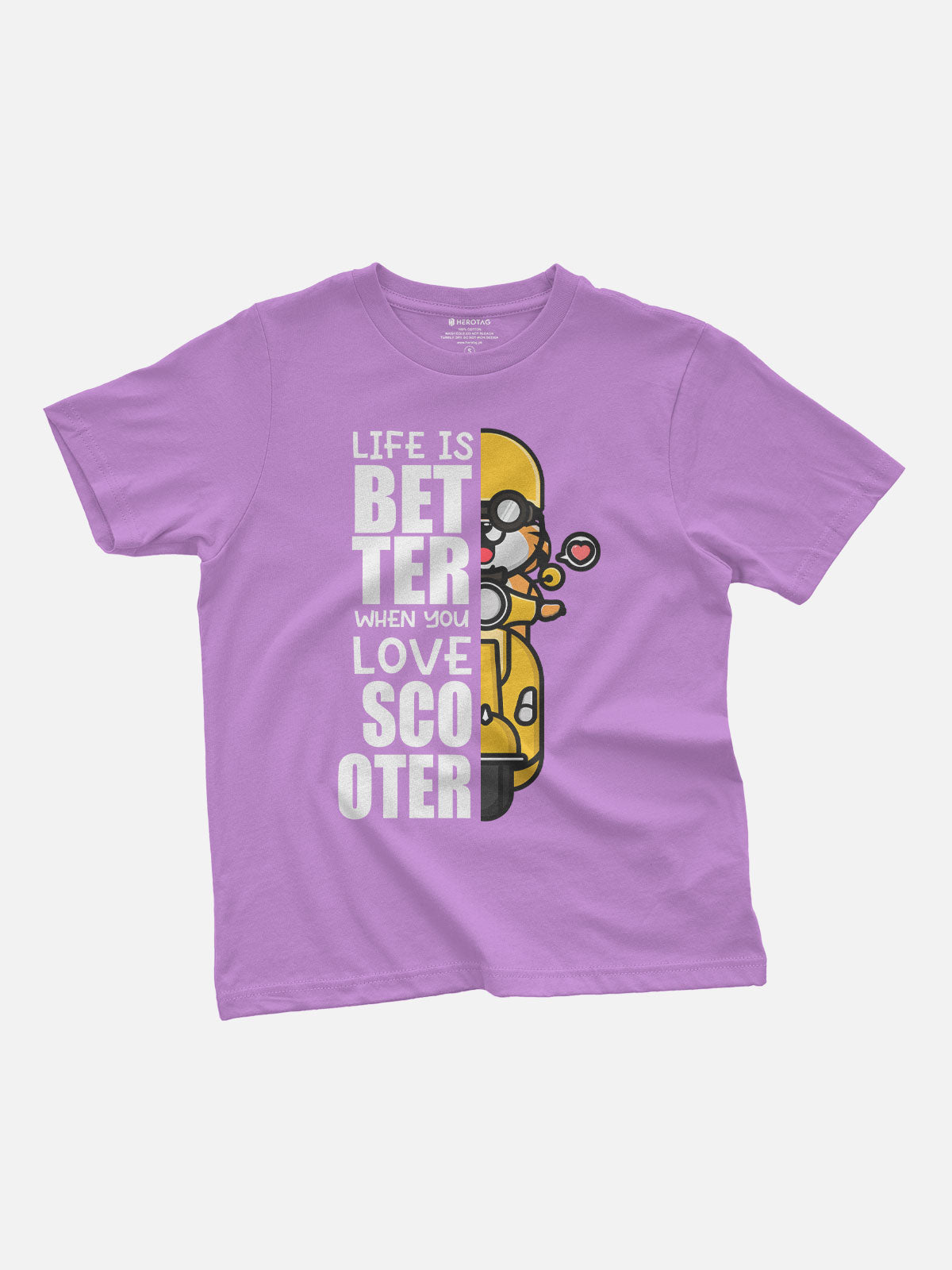 Life with Scooter Kids T-Shirt