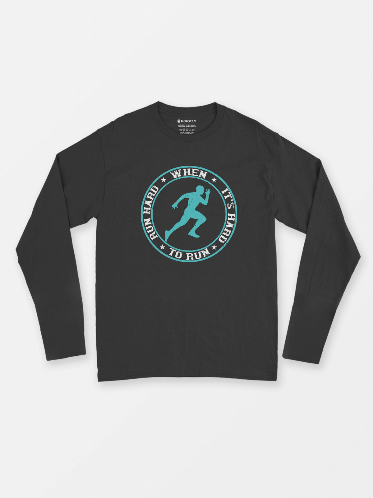 Run Hard Long Sleeve T-Shirt