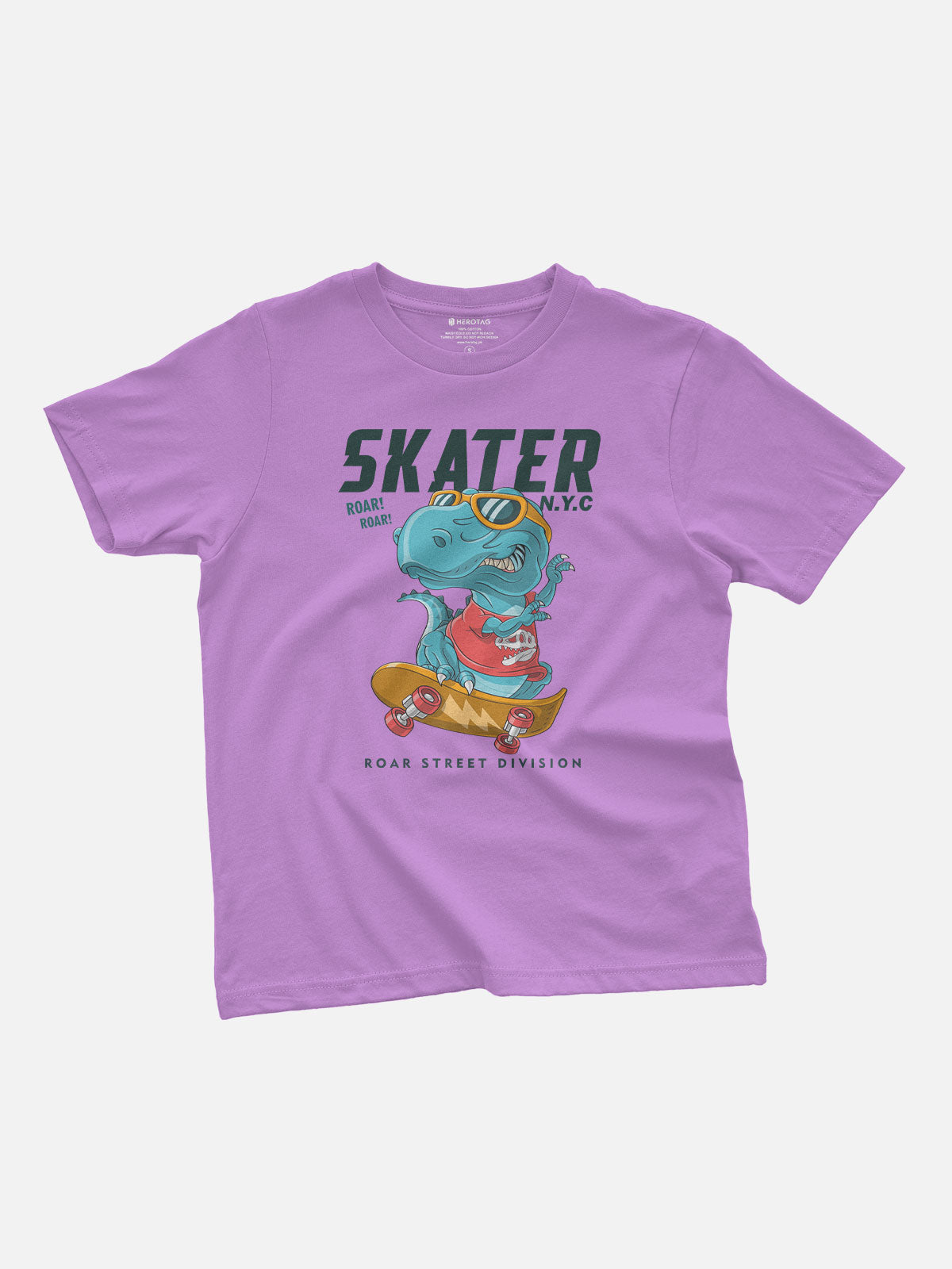 Skater Dinosaur NYC Kids T-Shirt