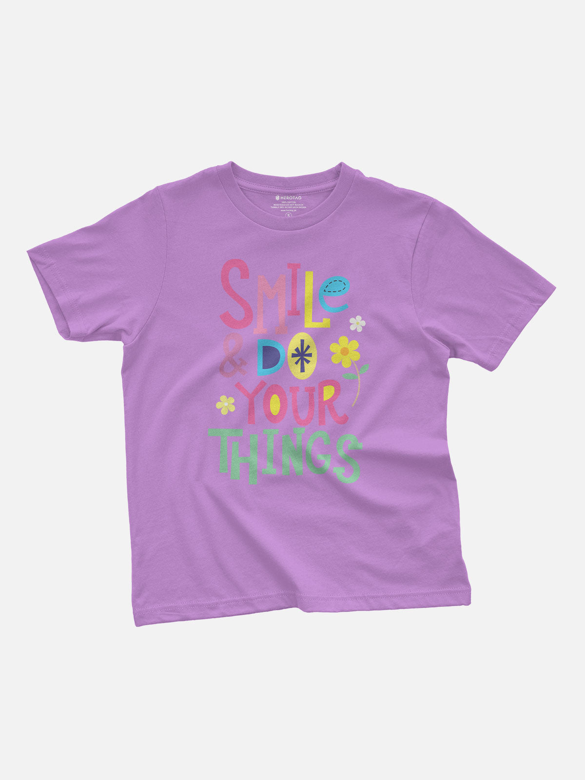 Smile & Positive Kids T-Shirt
