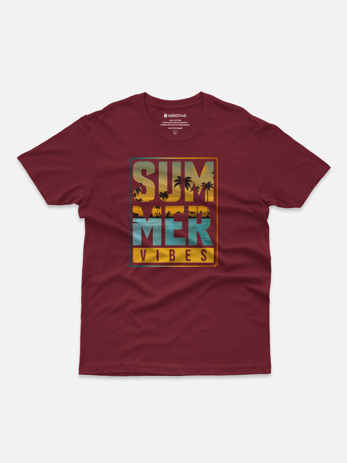 Summer Vibes Palm Tree T-Shirt