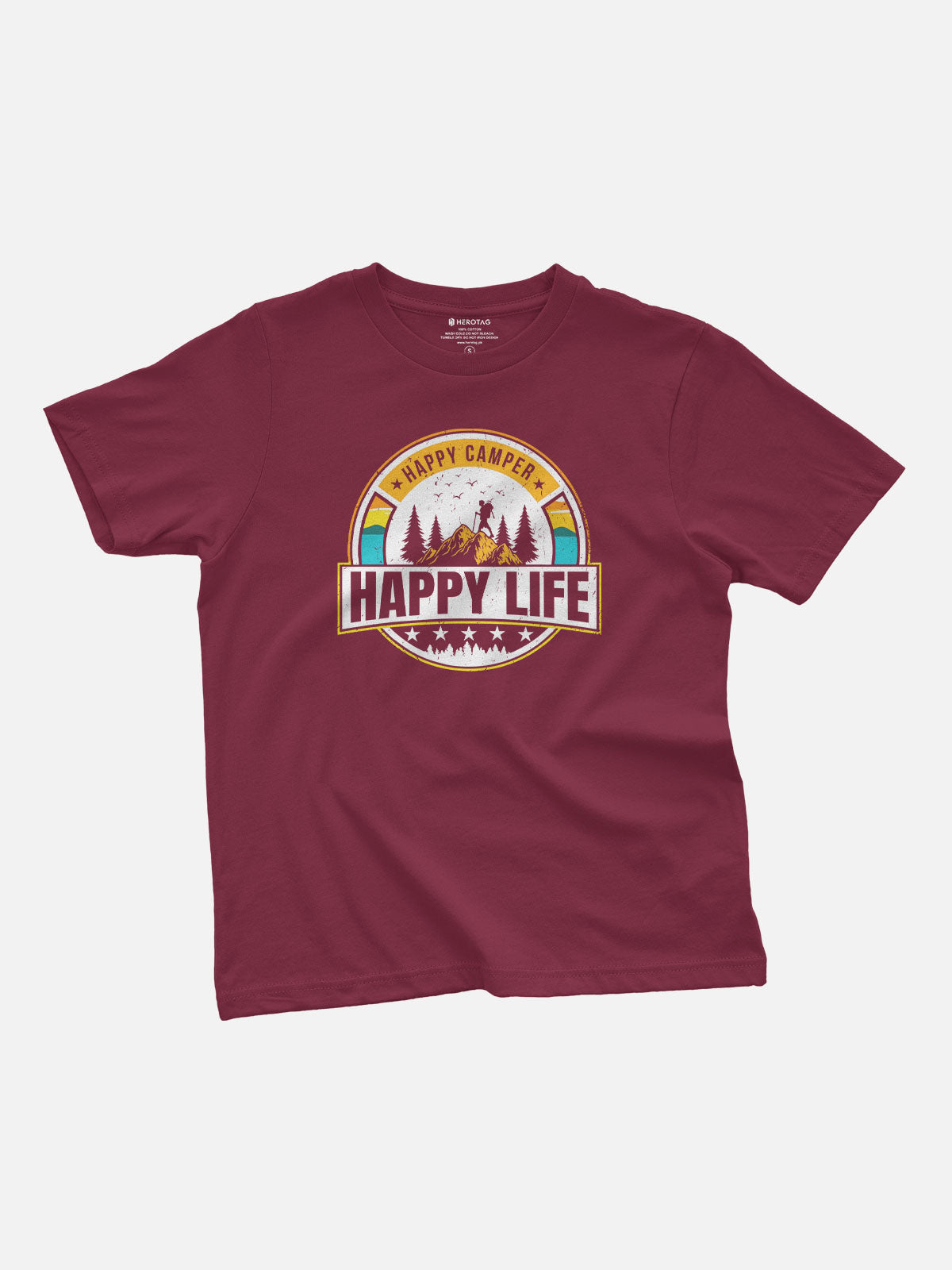 Happy Camper Life Kids T-Shirt
