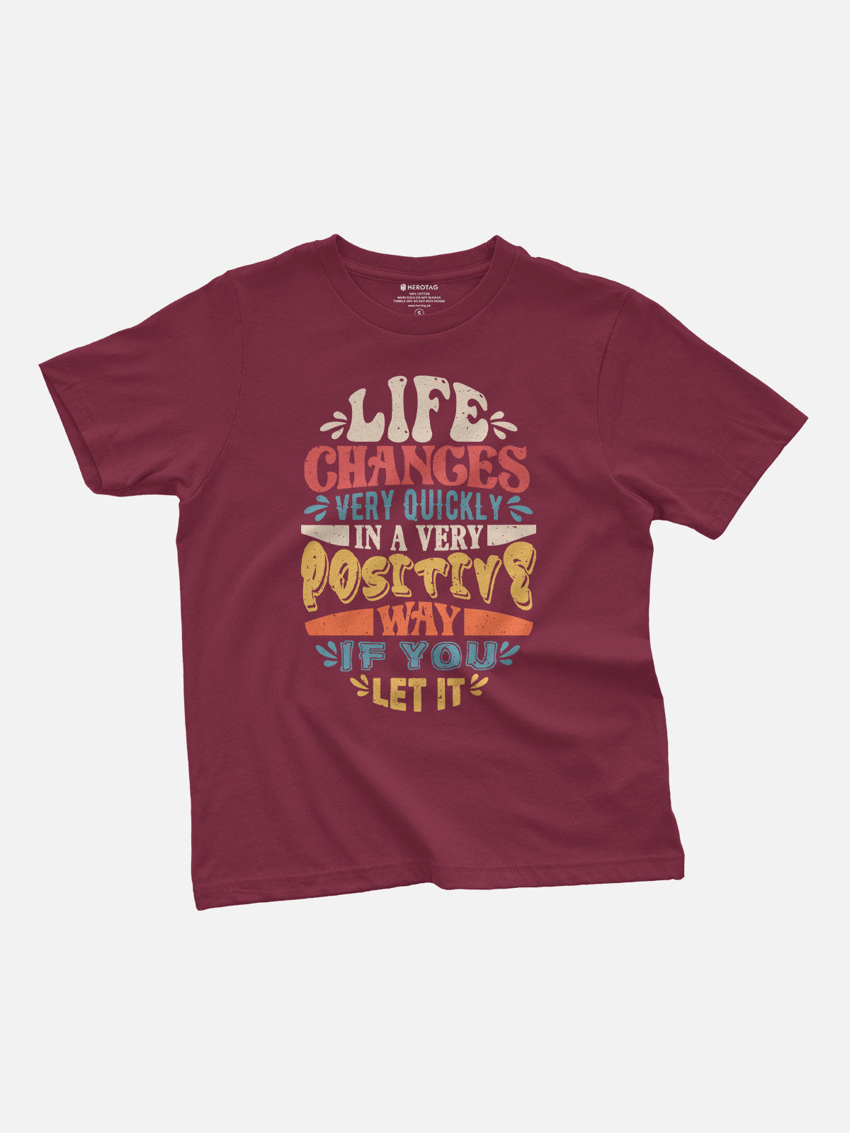 Life Changes Very Quickly Kids T-Shirt